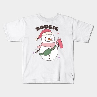 Bougie Merry Christmas Kids T-Shirt